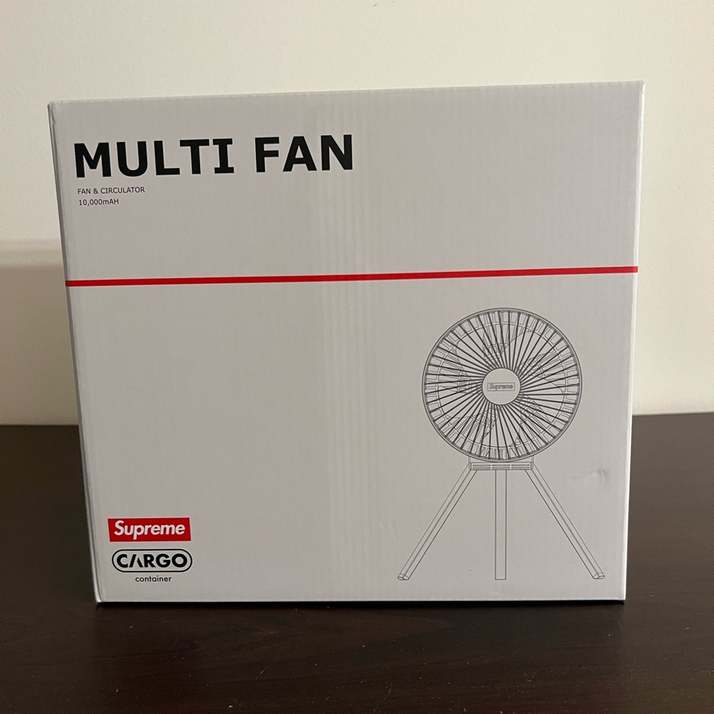 Supreme Cargo Cordless Battery Powered Electric Fan Brand New $200 Or Best Offer